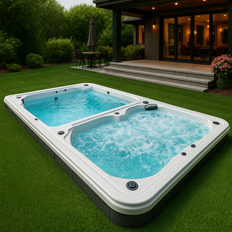 Dual Cold Plunge/Hot Tub