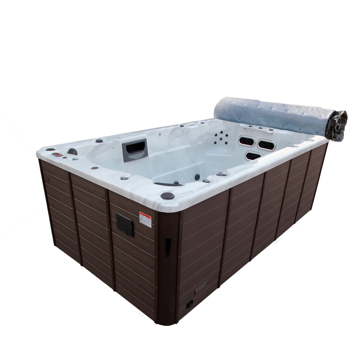 Canadian Spa Co. St. Lawrence 13ft 12-Person 39-Jet Swim Spa