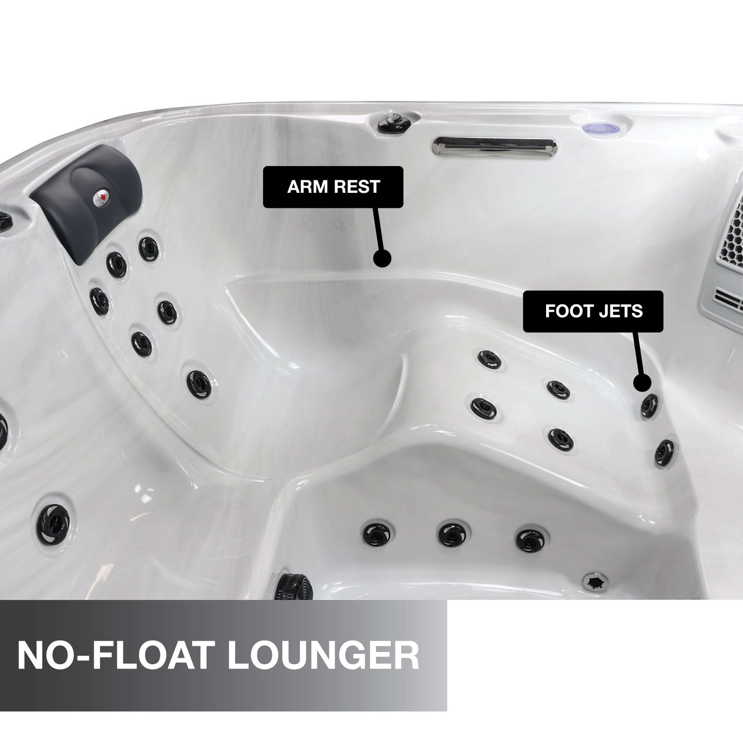 Canadian Spa Co. Cambridge 6-Person 34-Jet Hot Tub