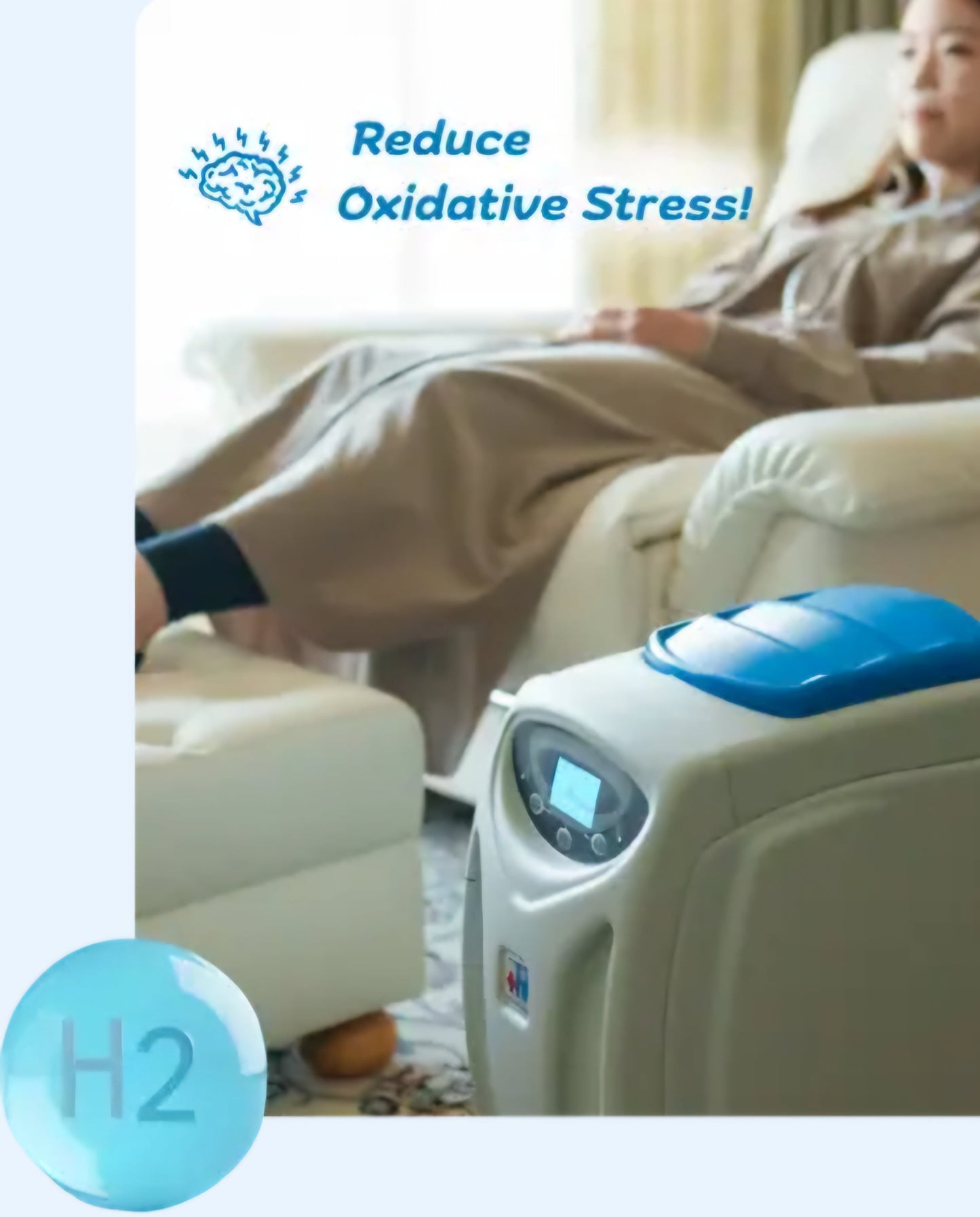 Airvida x Doctors Man Hydrogen Inhalation Machine H2JI1