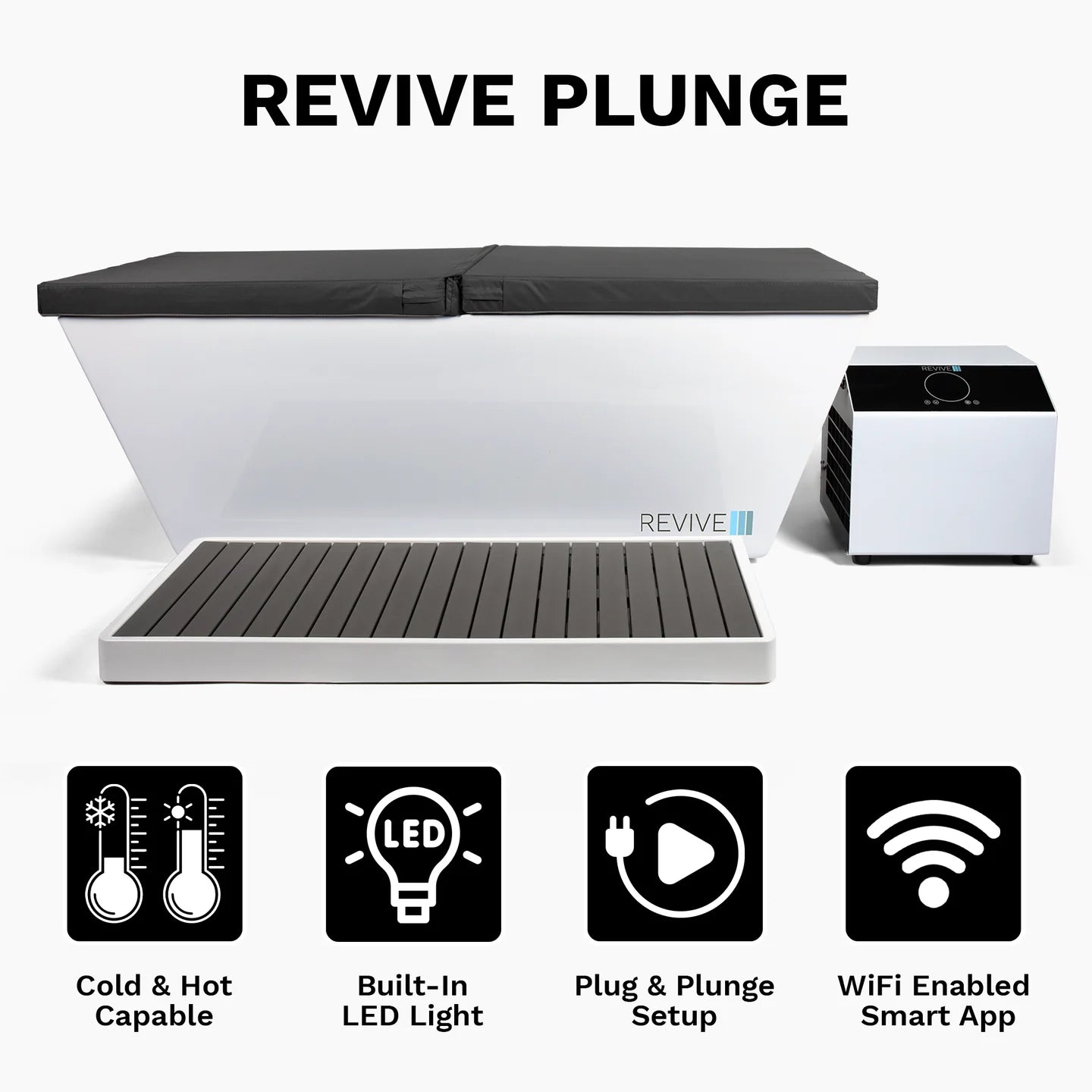 Revive Acrylic Cold Plunge Tub