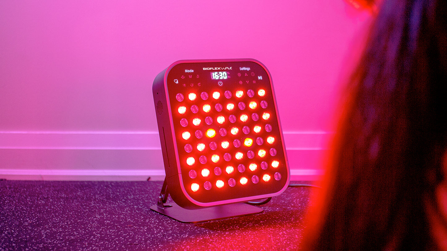 BIOFLEX Wave ZONE Red Light Therapy Panel World Class Spas Bioflex Lasers Portable Red Light Therapy.