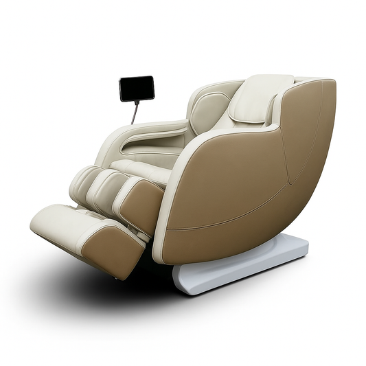Kahuna Dios-6800 6D SL-Track Massage Chair with Dual-Core Air Rollers & Full-Body Relaxation Features