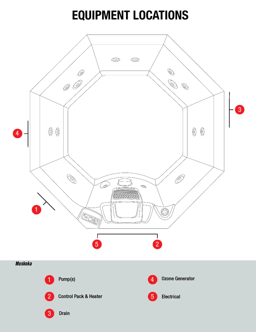Canadian Spa Co. Muskoka 5-Person 14-Jet Portable Hot Tub