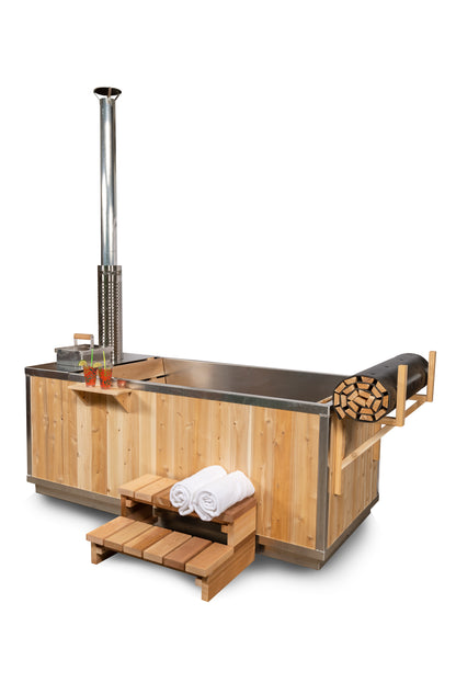 Dundalk Leisurecraft-The Starlight Wood Burning Hot Tub