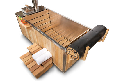 Dundalk Leisurecraft-The Starlight Wood Burning Hot Tub