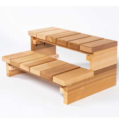 Dundalk Leisurecraft 2 Tier Step with Straight Top Tread