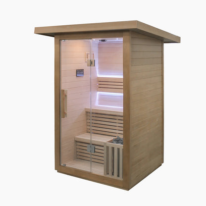 Revive 2 Person Traditional Indoor/Outdoor Sauna