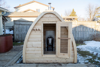 Dundalk Leisurecraft-4 Person Mini-Pod Sauna