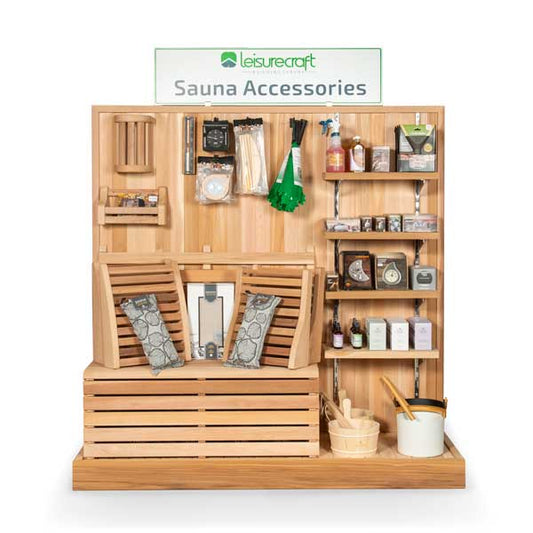 Dundalk Leisurecraft Complete Sauna Accessory Stand