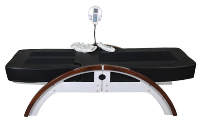 Full Body Jade Therapy Massage Bed Spinal Traction Table 11 Rollers 2 Tappers, Adjustable Height, Bluetooth