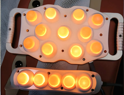 FIR Far Infrared Jade Infrared Therapy Massage Bed / Spinal Traction Roller Table