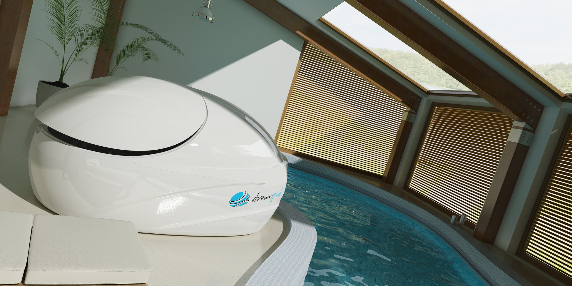 Dream-Pod Vmax Float Pod – Dual-Occupant Sensory Deprivation Tank World Class Spas Dream Pod Float Tank.