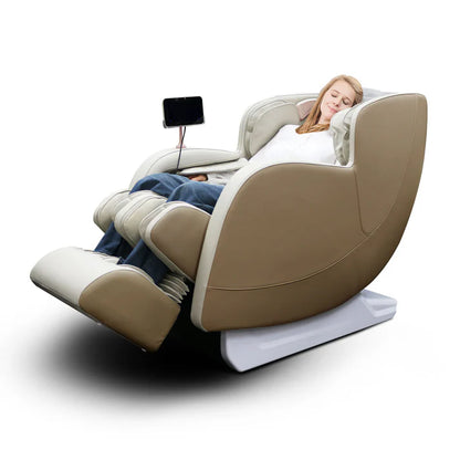 Kahuna Dios-6800 6D SL-Track Massage Chair with Dual-Core Air Rollers & Full-Body Relaxation Features